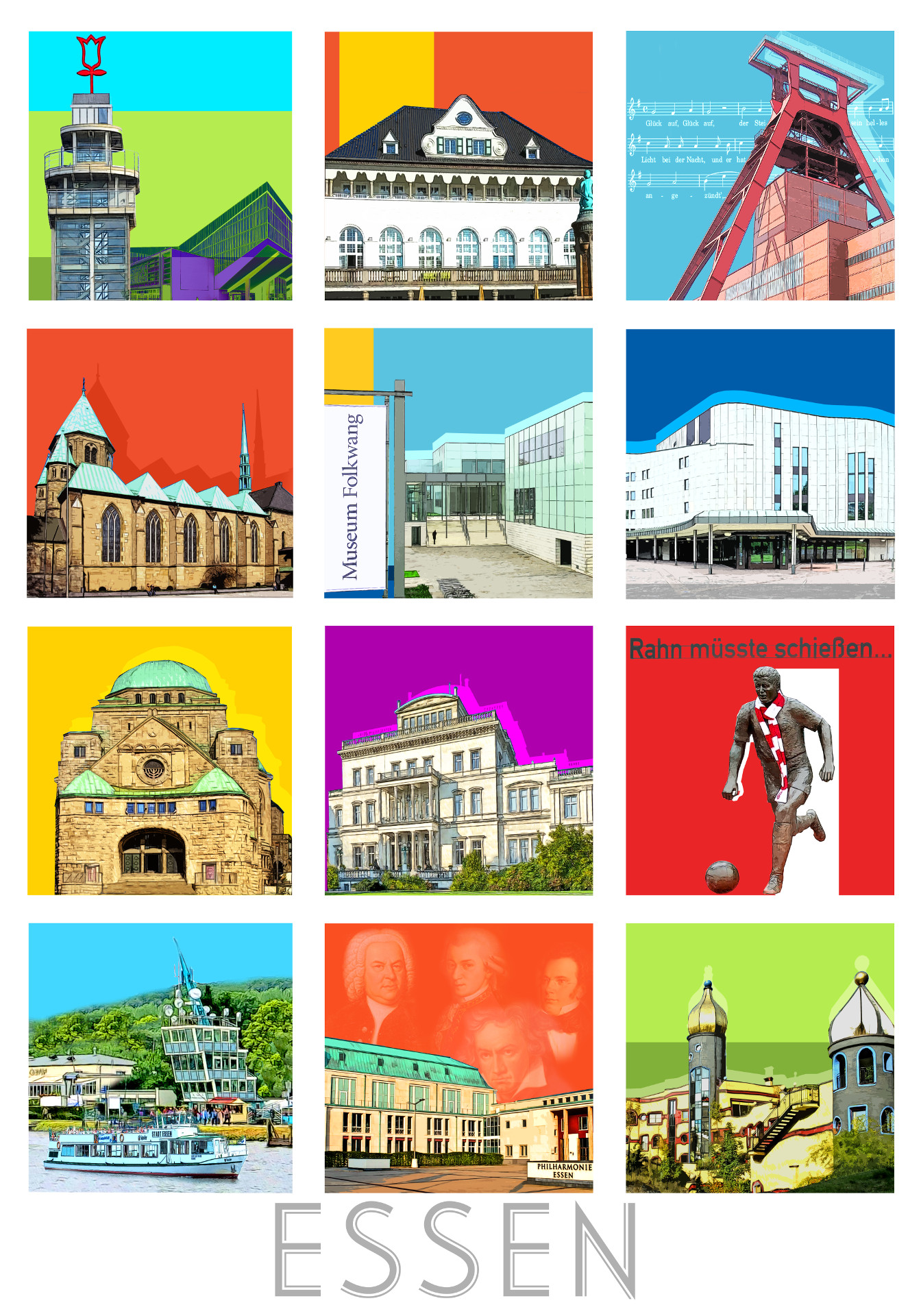 kunst collage